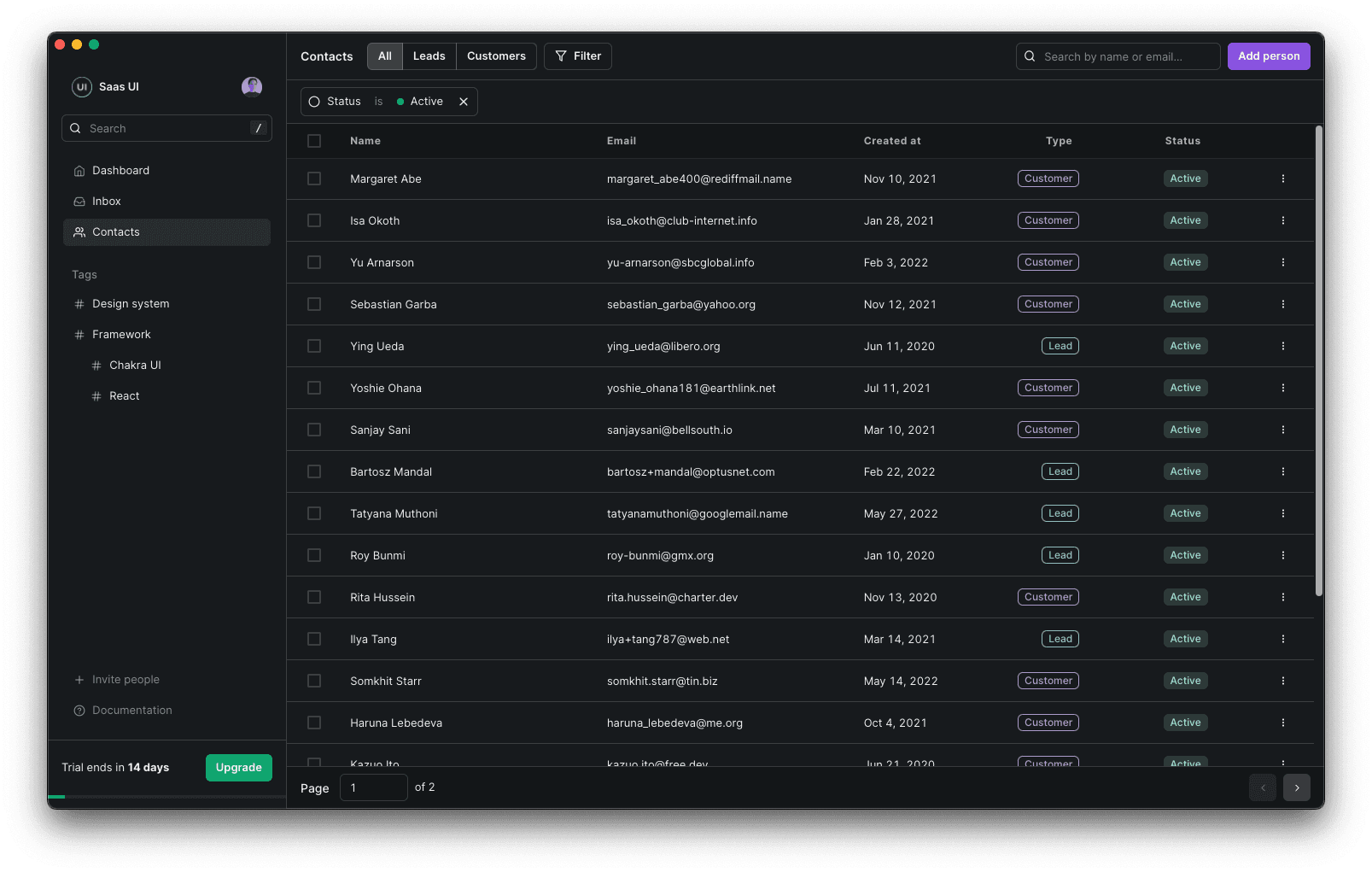 Preview of Hedgetech analytics dashboard interface